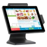 Écran caisse tactile avec afficheur client 15 pouces