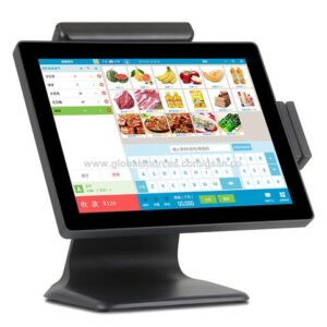 Écran caisse tactile avec afficheur client 15 pouces